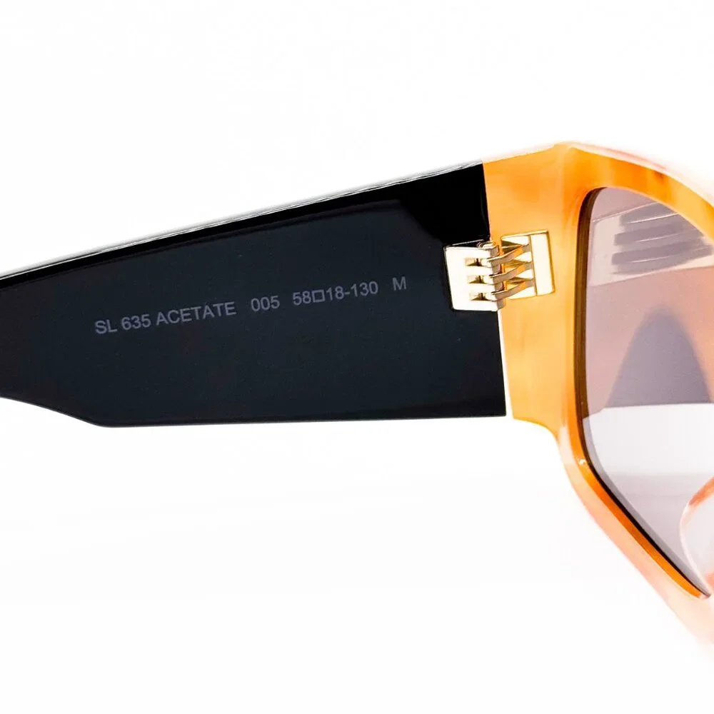 NEW SAINT LAURENT SL635 ACETA 005 SUNGLASSES UNISEX HAVANA SL635 005 SUNGLASSES
